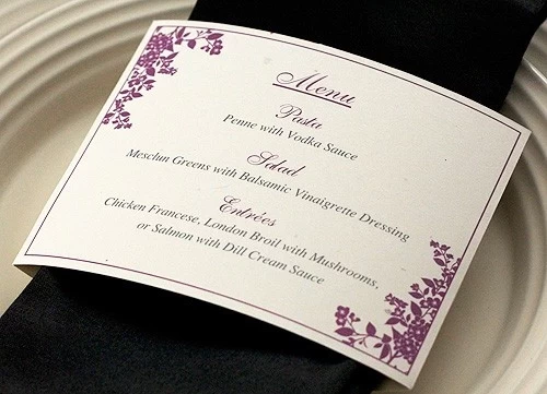 Prikladan svadbeni meni