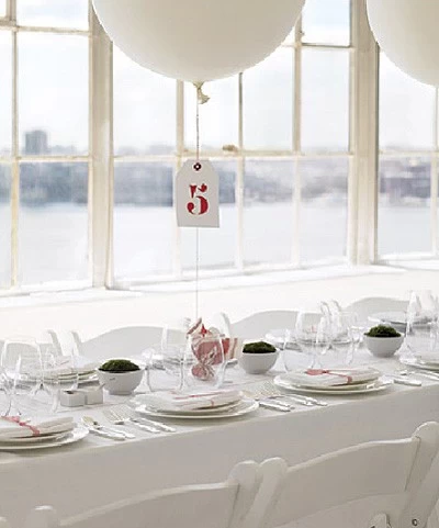 Kako obeležiti stolove na venčanju2